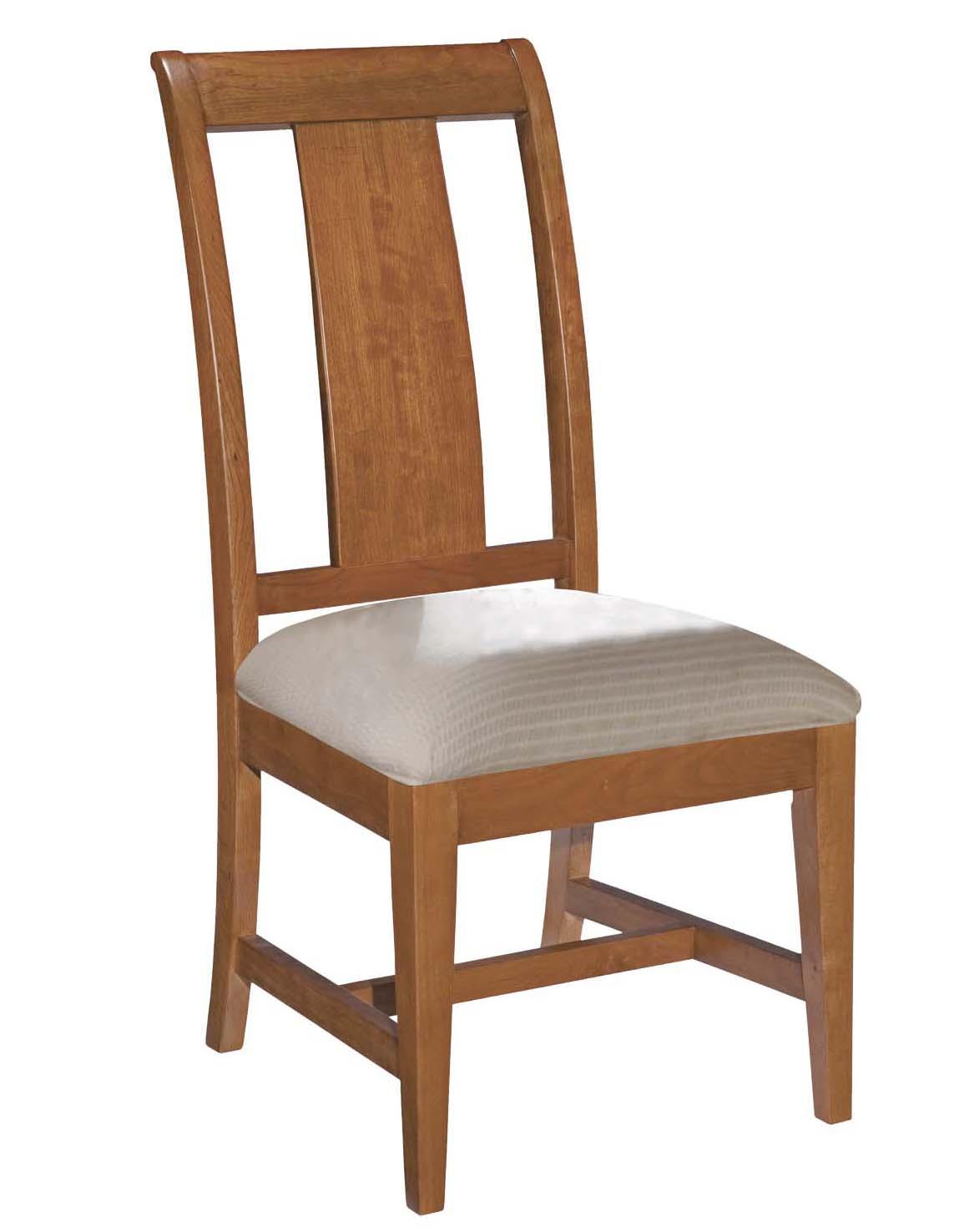 Kincaid Furniture Cherry Park 63061V Slat Back Side Chair with